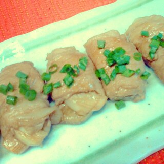 高野豆腐を肉でまく☆おいしいレシピ